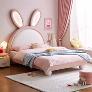 Girl Kids Bed Princess Bed Kids Bed Frame Suspension Type Single Bed Apartment Super Single Bed