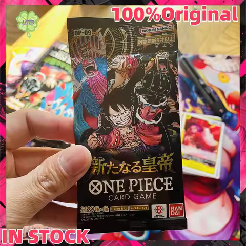 IN STOCK Original Bandai Anime Booster Box One Piece The new emperor OP09 booster Tcg rare Battle Co