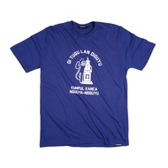 Kaos Dagadu Lengan Pendek Kanca Tugu - Blue Depth