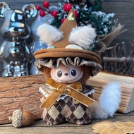 【Doll Clothes Only】10cm Labubu Clothes for V4 Labubu 4.0 Outfit 拉布布衣服4.0四代Labubu娃衣可爱