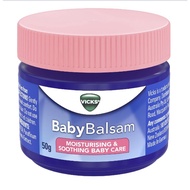 Vicks Baby Balsam Moisturising & Soothing Baby Care Rub 50g