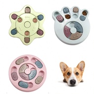 Cat And Dog Feeders In 3 Colors And 3 Shapes, Pet Educational Feeding Toys, Feature Bone And Heart P