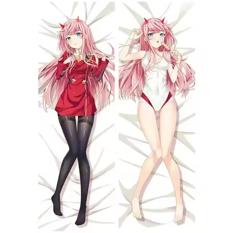 180cmAnime DARLING In The FRANXX-Zero Two Pillow Cover Dakimakura Case 3D Double-Sided Bedding Huggi