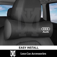 Audi Q2 Q3 Q5 Q7 Q8 R8 Audi TT Leather Headrest Protection Memory Foam Cotton Seat Cushion Protectio