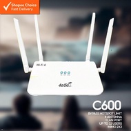 C600 WiFi6 Router –High-Speed Modem | Unlimited Internet | Supports All Telcos UPGRADED from C300 | 