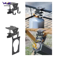 [Simhoa] Outdoor Gas Tanks Hook Butane Canister Holder with Durable Iron Sleeve for Travel Portable 