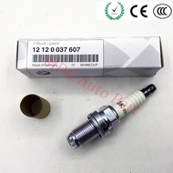 6 ชิ้น/ล็อตเดิมอิริเดียมหัวเทียน 12120037607 สำหรับ BMW E34 E36 E38 E39 E46 M62 E65 M54 Z3 ออดี้ A4