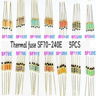 5PCS SF70E -SF240E SEFUSE Cutoffs NEC Thermal Fuse 10A 250V Thermal fuse