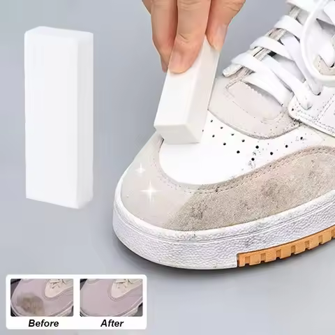 Suede Shoe Cleaning Eraser Velvet Matte Nubuck Leather Stain Remover, Whitening Revitalizer Sneaker 