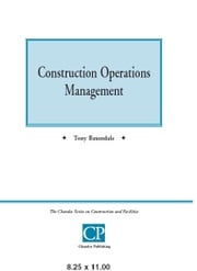 Construction Operations Management Tony Baxendale