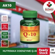 [DISKON] NUTRIMAX COENZYME Q-10 # MEMBANTU TERAPI PENYAKIT JANTUNG DAN PEMBULUH DARAH, MENINGKATKAN 