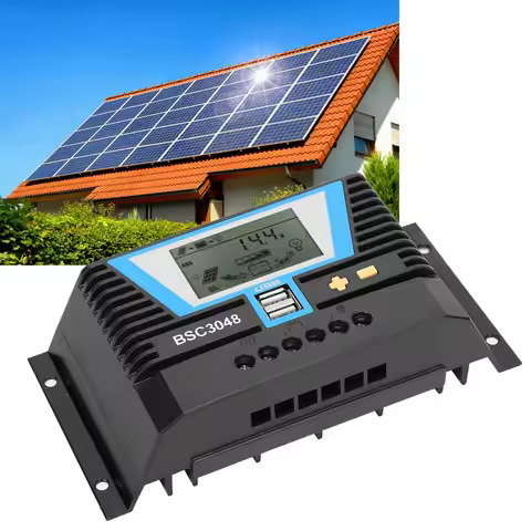 Solar Charge Controller Solar Controller for Variety Batteries BSC3048 30A 12V/24V/36V/48V Charging