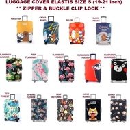 [Size S] [19-21 Inch] Elastic Luggage Cover / Elastic Suitcase Cover