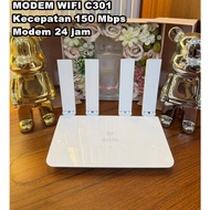 Modem Wifi Wireless Router 4G LTE CPE SMARTCOM C301 150mbps All Operator All Cards