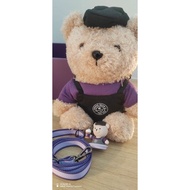 Coffee bean beary boo tumbler bag wit stainless steel tumbler water bottle plus shoulder strap tumbl