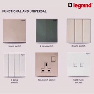 Legrand Galion Designer Switch and Socket colour