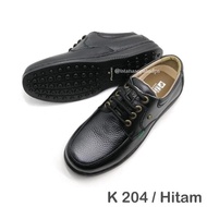 SALE TERLARIS !!! SEPATU KULIT PRIA FINOTTI K 204, HITAM, KUALITAS