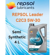 REPSOL LEADER C2/C3 5W-30 API SN/CF FULLY SYNTHETIC ENGINE OIL (4 LITERS)