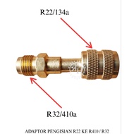 R32 charging adapter R410 to R22/