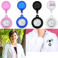 SOONA Retractable Nurse Watch Doctor/Nurse Quartz Clock Gift Fob Watch