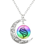 Anime Pokémon Pokemon Alloy Moon Necklace Time Gemstone Necklace