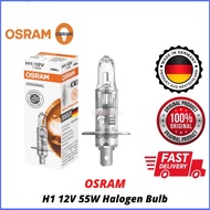 【Osram】H1 12v 55w 100% Original Halogen Bulb Light Car Headlamp lamp Made in Germany Waja Satria Neo