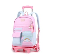 School Trolley Backpack Bag For Girls Kids School Rolling Backpack Bags School Wheeled Backpack School Bag With Wheels Bookbag