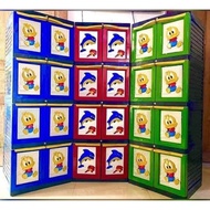 Shine 4-tier Children's Character Wardrobe Without Glass - 4-tier Character Wardrobe - Character War