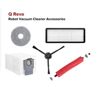 Roborock Q Revo Robot Vacuum Cleaner Accessories | Main Brush HEPA Filter Dust Bag Mop Pad Side Brus