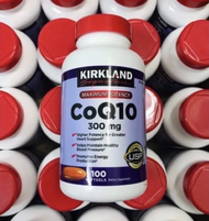 Kirkland coenzyme Coq10 นำเข้าจากสหรัฐอเมริกาเนื้อหาสูง 300 มก. แคปซูลนิ่ม Q10 ที่ปกป้องหัวใจ 100 แค