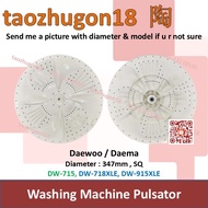 Daewoo Daema Washing Machine Pulsator Mesin Basuh Kipas DW-715 DW-718XLE DW-915XLE