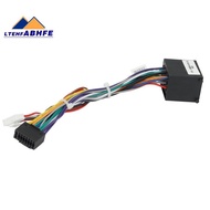 Car 16Pin Power Wiring Harness Cable Adapter for -BMW E46/E39(1995-2000)/E53(99) Android Stereo