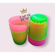 Plastic cups small glassLSs 7x7 cm small, good plastic cups