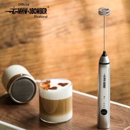 MHW-3BOMBER Electric Milk Frother USB Charging Variable Speed Adjustment Milk Frother