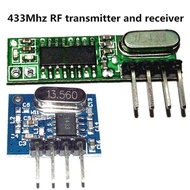 【ↂ】 ชุดอุปกรณ์ RF ความเร็วสูง433Mhz Heterodyne WL102-341โมดูล MCU พร้อมเสาอากาศ1ชุด