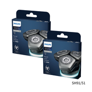 2組【Philips 飛利浦】Prestige S9000系列三刀頭電鬍刀刀頭 (SH91/51)