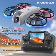 K100max Drone Optical Flow Positioning Full Screen Protection Remote Control Lighting Stunts Four-Ax