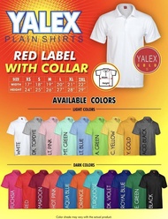 YALEX PLAIN POLO SHIRT WITH COLLAR UNISEX