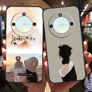 honor 90 lite casing honor x7b casing Huawei X50 Suitable for Cool Simple Influencer Phone Case