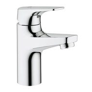 GROHE | 32851000 BauFlow Basin Mixer | Chrome Basin Mixer / Tap with Single Hole installation, smooth body