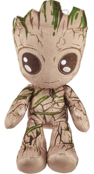 Marvel Plush Character Figure, 8-inch Groot Super Hero Soft Doll, Collectible Toy Gift for Kids & Fa