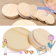 MIHAN Wood Lids Wooden Bottle Sealing Caps Kitchen Organization Canning Storage