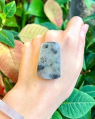 冰種 天然翡翠 緬甸 A玉 玉鐲 • 冰種烏雞翡翠無事牌