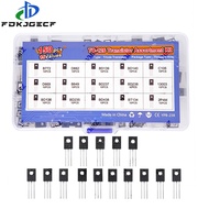 150PCS TO-126 Transistor Assortment Kit Pack B772 D882 BD139 BD140 C106 D669 B649 D237 D238 13003 BD