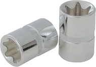 1/2" CHROMEplus TX E Socket, E22