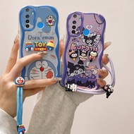 casing Realme 5 casing Realme 5i casing Realme 6i casing Kuromi Cute Cream Edge Soft Phone casing TY