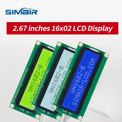 WH1602B LCD Display Character Module LCD Display 16x2 LCD 1602 WINSTAR Original