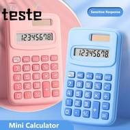 Scientific Calculator, 8-Digit Large LCD Display Mini Pocket Calculator, Portable Silent 8-Digit Cal
