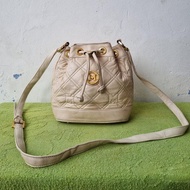 TAS SLING SERUT METROCITY ITALY WANITA KULIT ASLI SECOND BRANDED IMPORT / TAS SELEMPANG WANITA