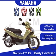 YAMAHA Nouvo AT115 Full Body Cover Set Coverset Bodyset Caver Kaver Colour Parts Part AT 115 Biru Me